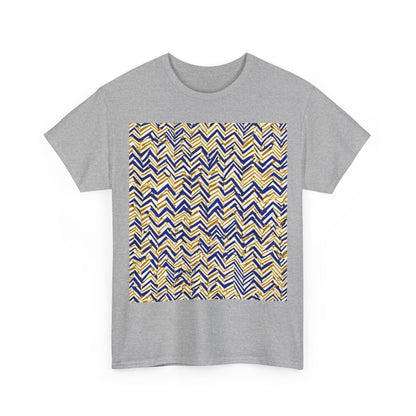 boostlete-boost-mode-pattern-ekg-line-art-0091 — Unisex Heavy Cotton Tee (Gildan 5000)