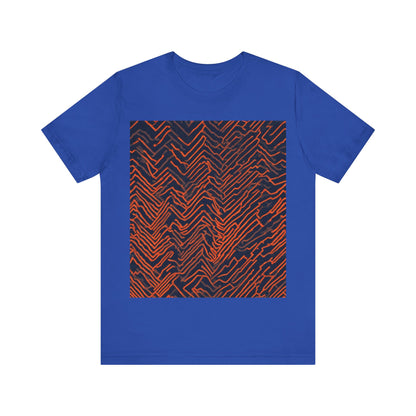 boostlete-field-day-pattern-ekg-modern-0087 — Unisex Jersey Short Sleeve (B+C 3001)