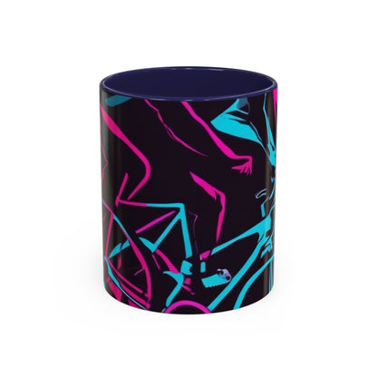boostlete-rise-grind-scene-cyclist-outline-vector-0868 — Accent Mug 11/15oz