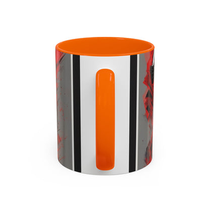 boostlete-field-day-scene-sprinter-glitch-badge-0284 — Accent Mug 11oz/15oz