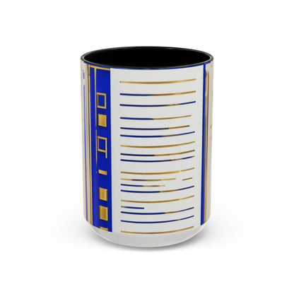 boostlete-am-crew-icon-checklist-glitch-badge-0018 — Accent Mug 11oz/15oz