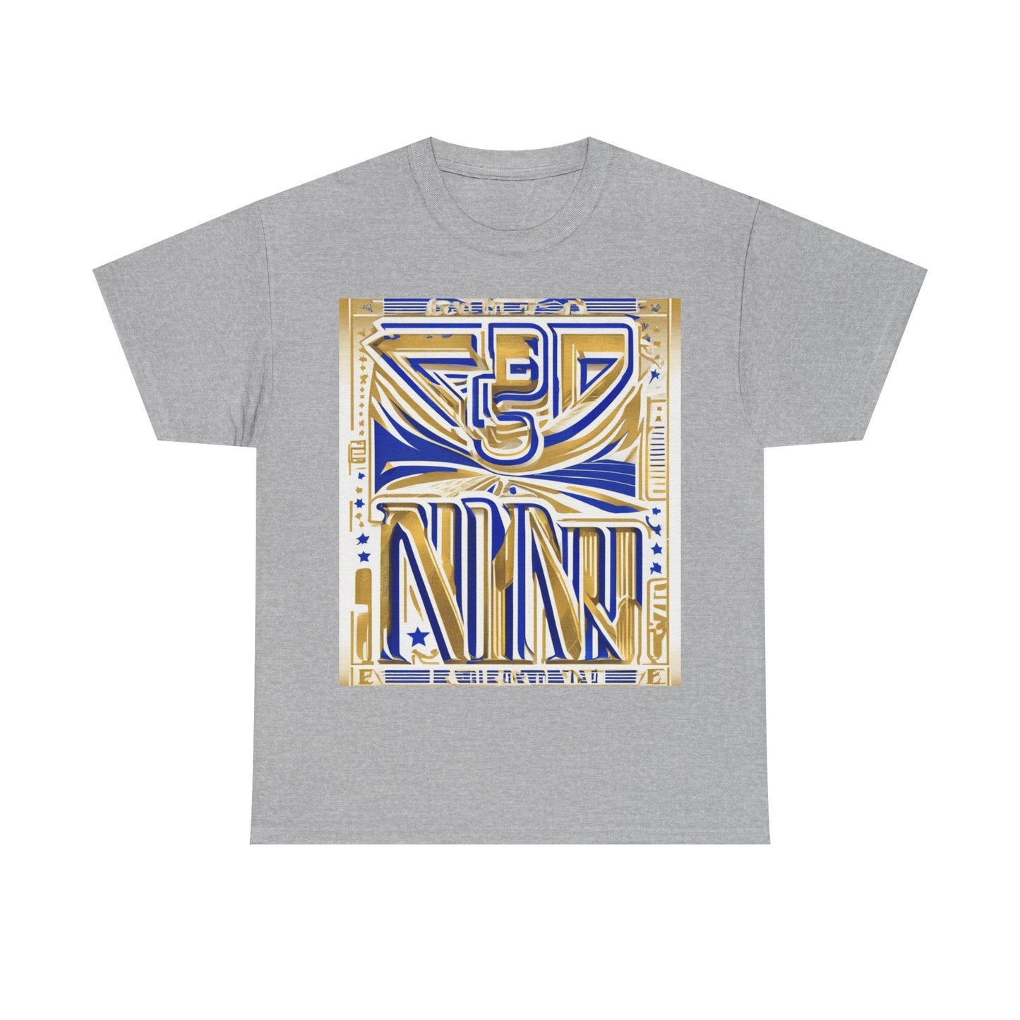 boostlete-boost-mode-type-earned-not-given-outline-over-solid-line-art-0005 — Unisex Heavy Cotton Tee (Gildan 5000)