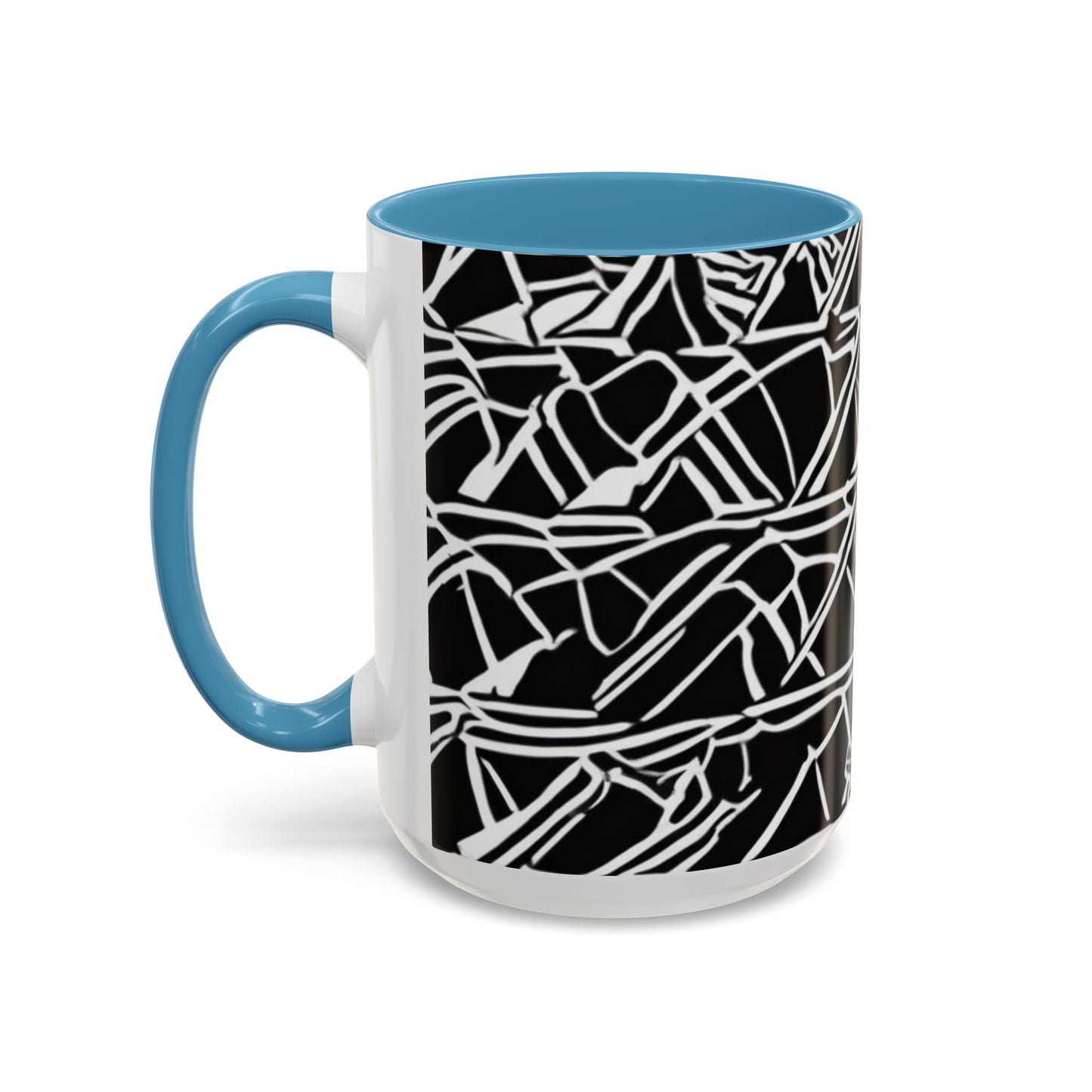 boostlete-boost-mode-pattern-stair-steps-athletic-0311 — Accent Mug 11oz/15oz