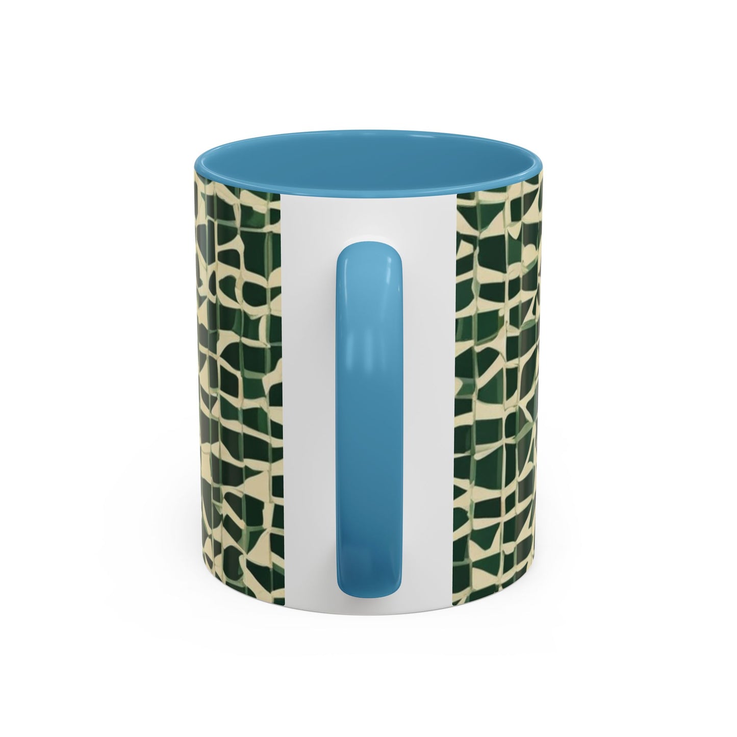 boostlete-iron-intent-pattern-plate-number-isometric-0099 — Accent Mug 11oz/15oz