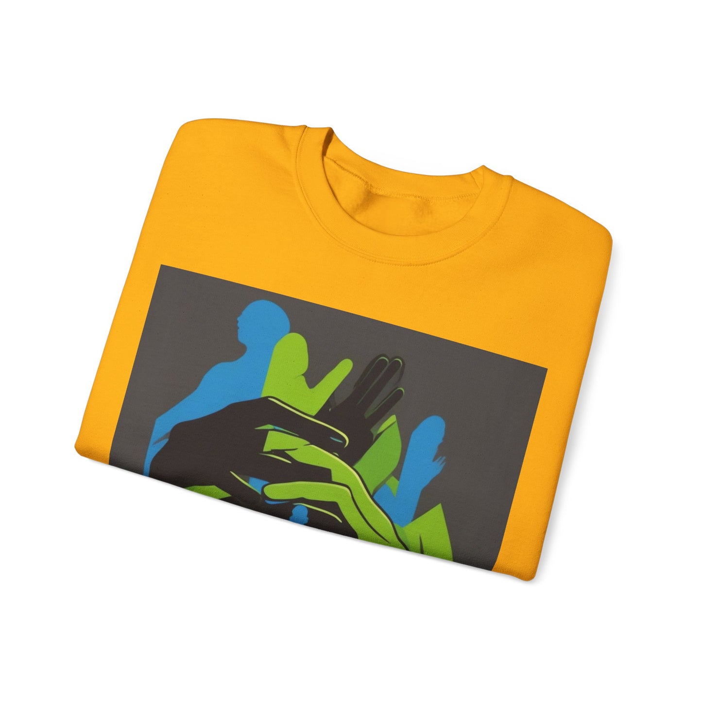 boostlete-mile-by-mile-scene-athlete-offset-modern-0824 — Unisex Heavy Blend Crewneck (G18000)