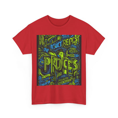 boostlete-rise-grind-type-respect-the-process-big-monoline-0265 — Unisex Heavy Cotton Tee (Gildan 5000)