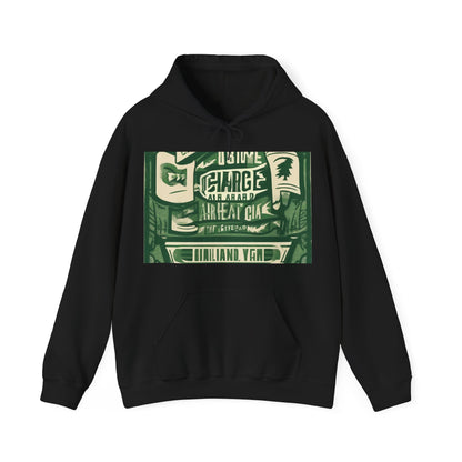 boostlete-am-crew-type-charge-ahead-banner-paper-0965 — Unisex Heavy Blend Hoodie (G18500)