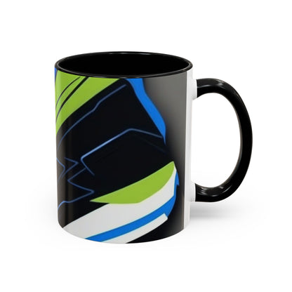 boostlete-quiet-power-icon-sneaker-duotone-paper-0066 — Accent Mug 11oz/15oz