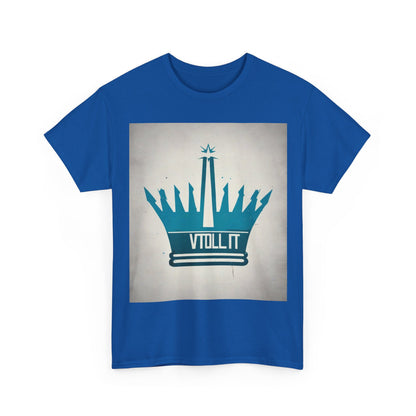 boostlete-am-crew-icon-crown-matte-industrial-0058 — Unisex Heavy Cotton Tee (Gildan 5000)