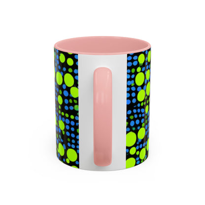 boostlete-mile-by-mile-pattern-dotted-geometric-0071 — Accent Mug 11oz/15oz