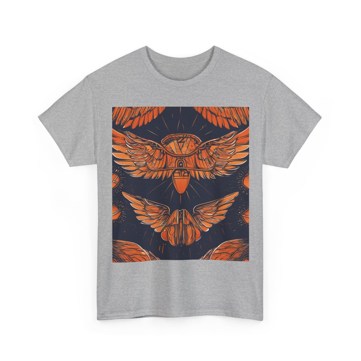 boostlete-field-day-icon-wings-soft-geometric-0298 — Unisex Heavy Cotton Tee (Gildan 5000)