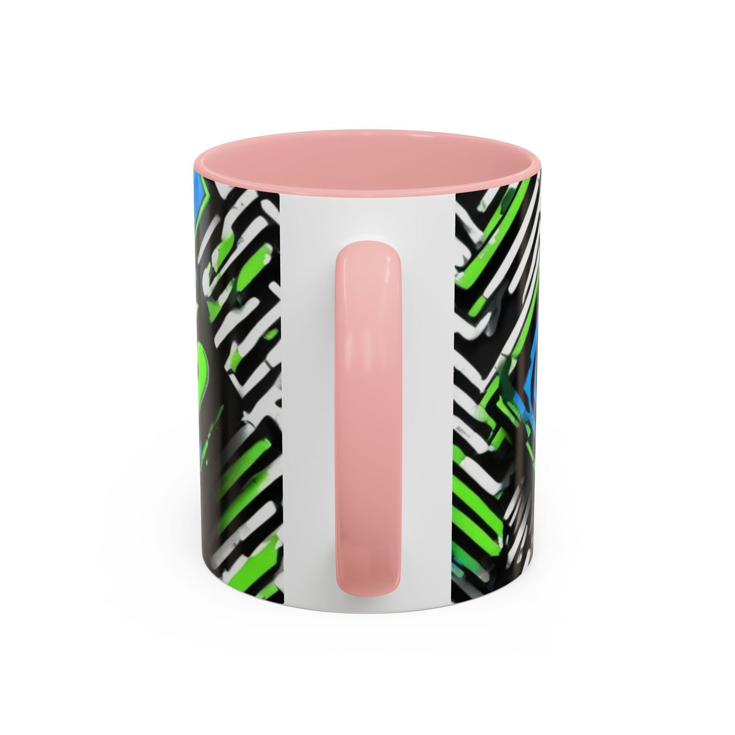 boostlete-am-crew-type-stronger-signals-diagonal-badge-1077 — Accent Mug 11/15oz