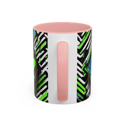 boostlete-am-crew-type-stronger-signals-diagonal-badge-1077 — Accent Mug 11/15oz