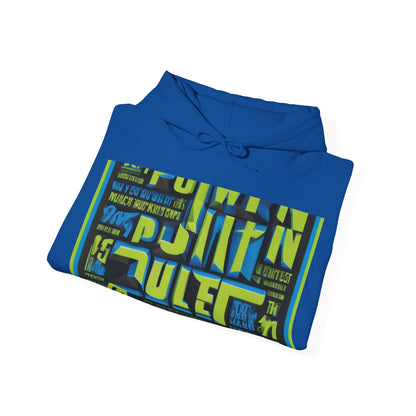 boostlete-am-crew-type-power-in-quiet-arc-paper-1481 — Unisex Heavy Blend Hoodie (G18500)