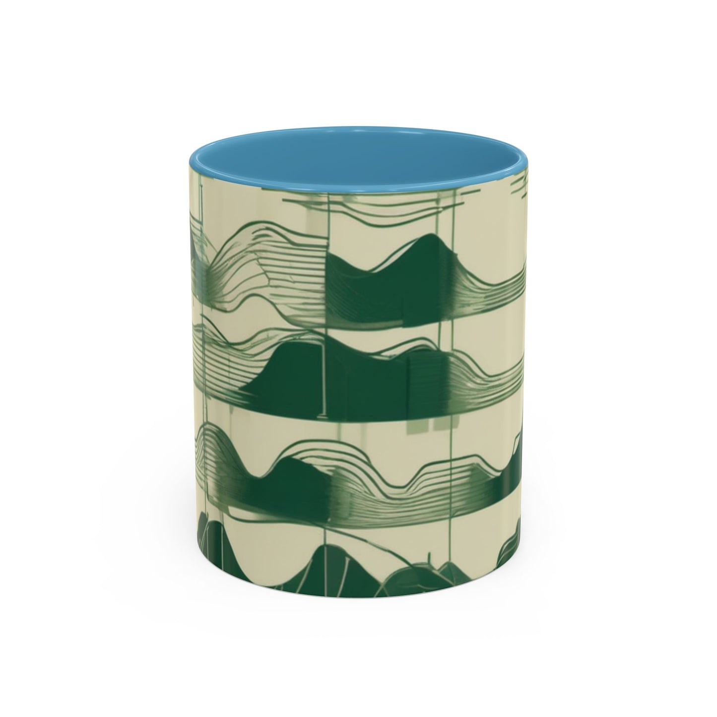 boostlete-mile-by-mile-pattern-audio-blueprint-0971 — Accent Mug 11/15oz