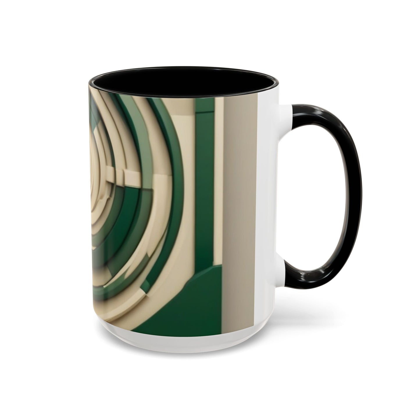 boostlete-mile-by-mile-icon-target-3d-modern-0306 — Accent Mug 11/15oz