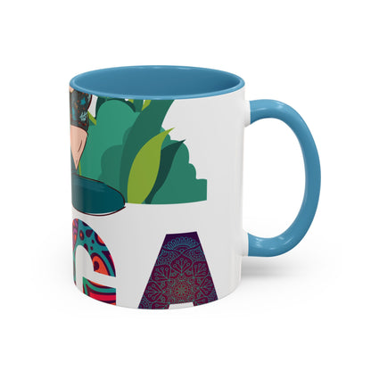 Yoga (41) — Accent Mug 11oz/15oz