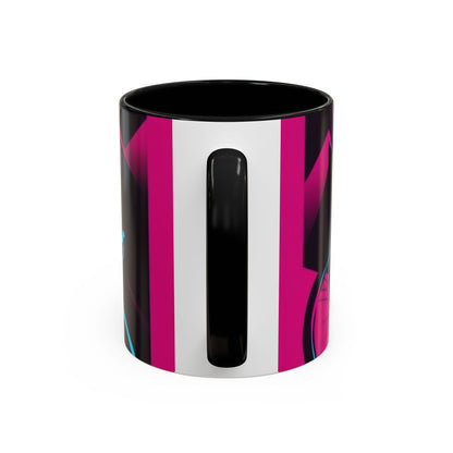 boostlete-rise-grind-scene-cyclist-outline-vector-0868 — Accent Mug 11/15oz