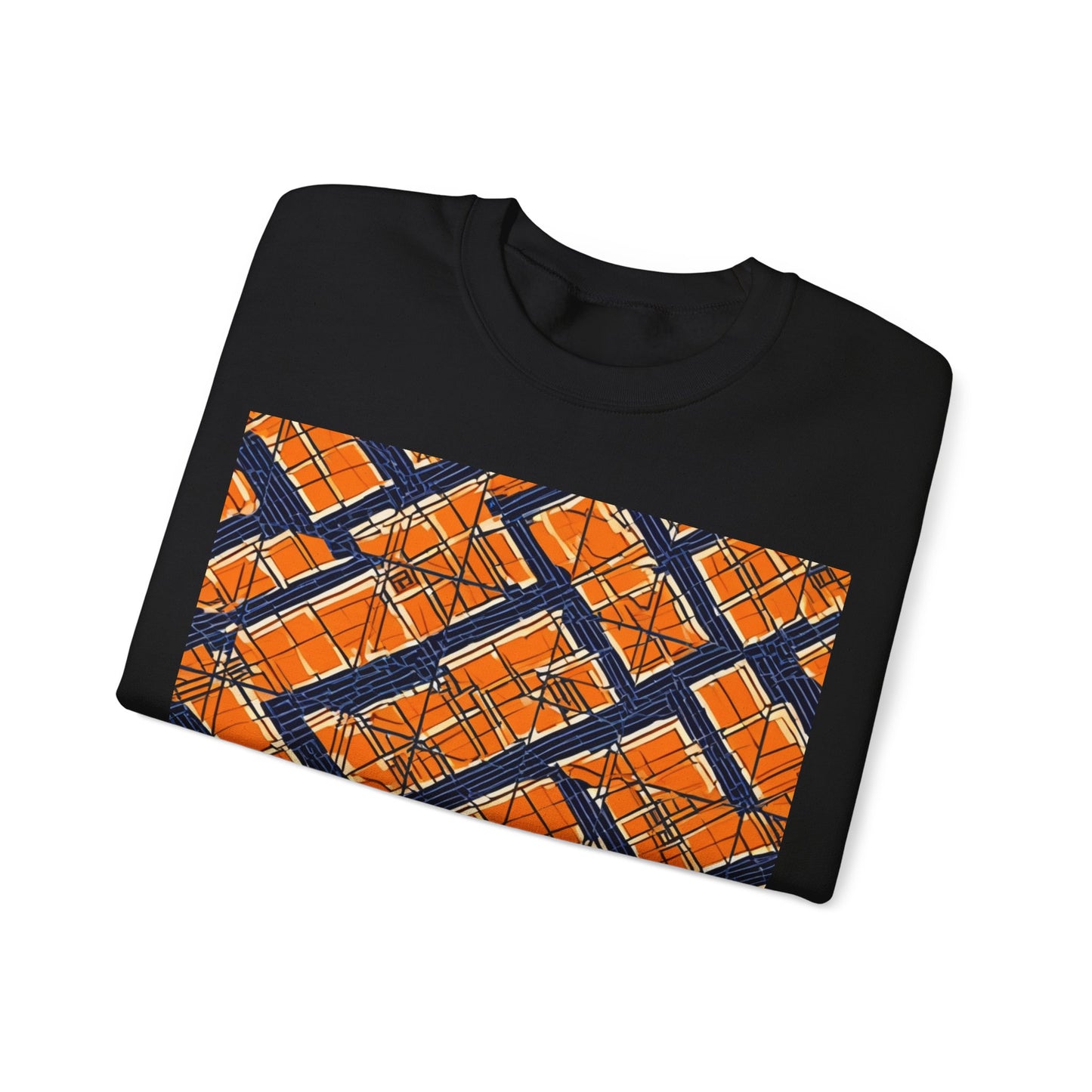 boostlete-boost-mode-pattern-plate-number-monoline-0571 — Unisex Heavy Blend Crewneck (G18000)