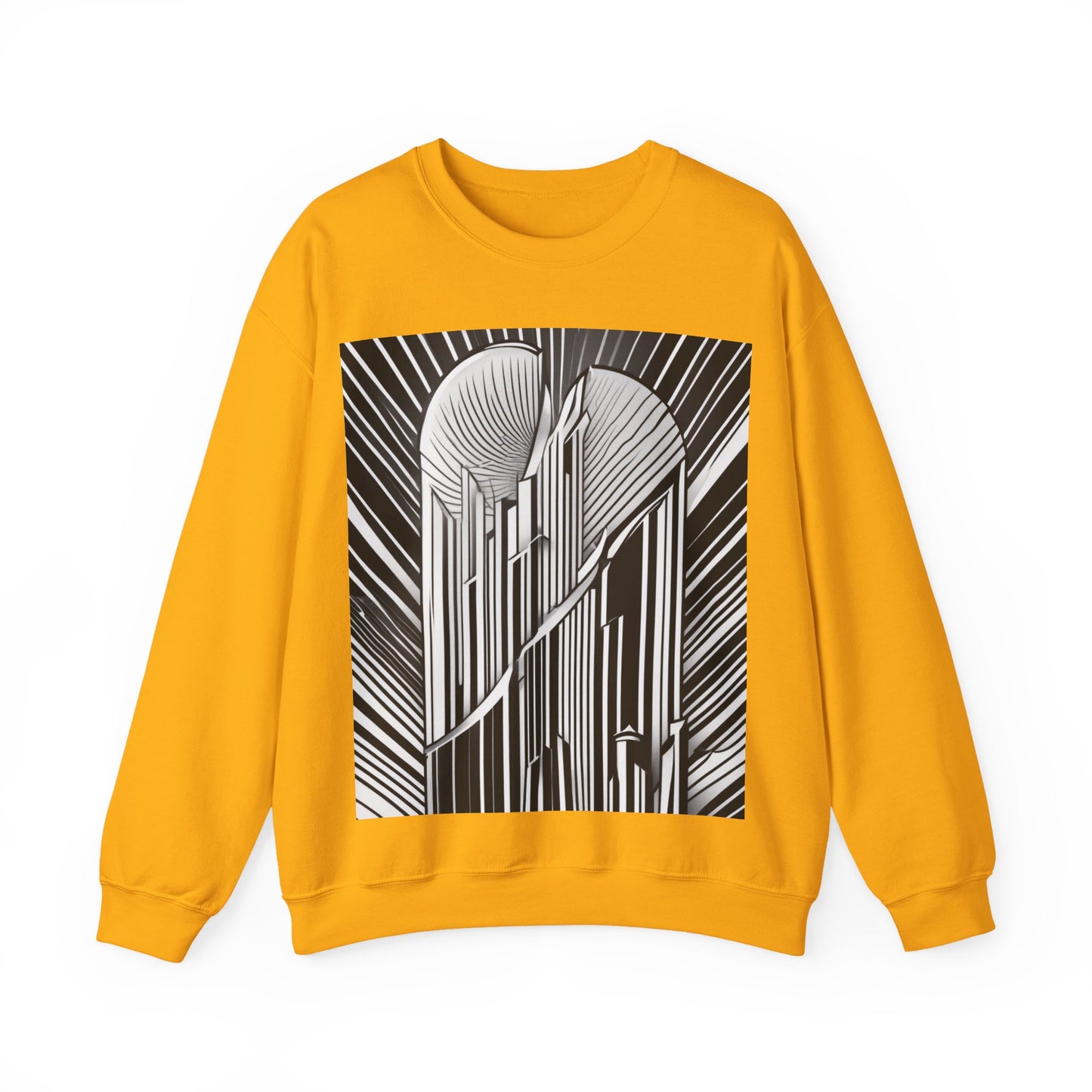 boostlete-boost-mode-icon-sunrise-soft-athletic-0046 — Unisex Heavy Blend Crewneck Sweatshirt (Gildan)