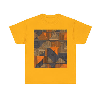 boostlete-field-day-pattern-stair-steps-geometric-0055 — Unisex Heavy Cotton Tee (Gildan 5000)