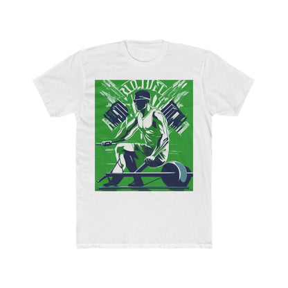 boostlete-am-crew-scene-rower-grainy-bold-0172 — Unisex Cotton Crew Tee (NL 3600)