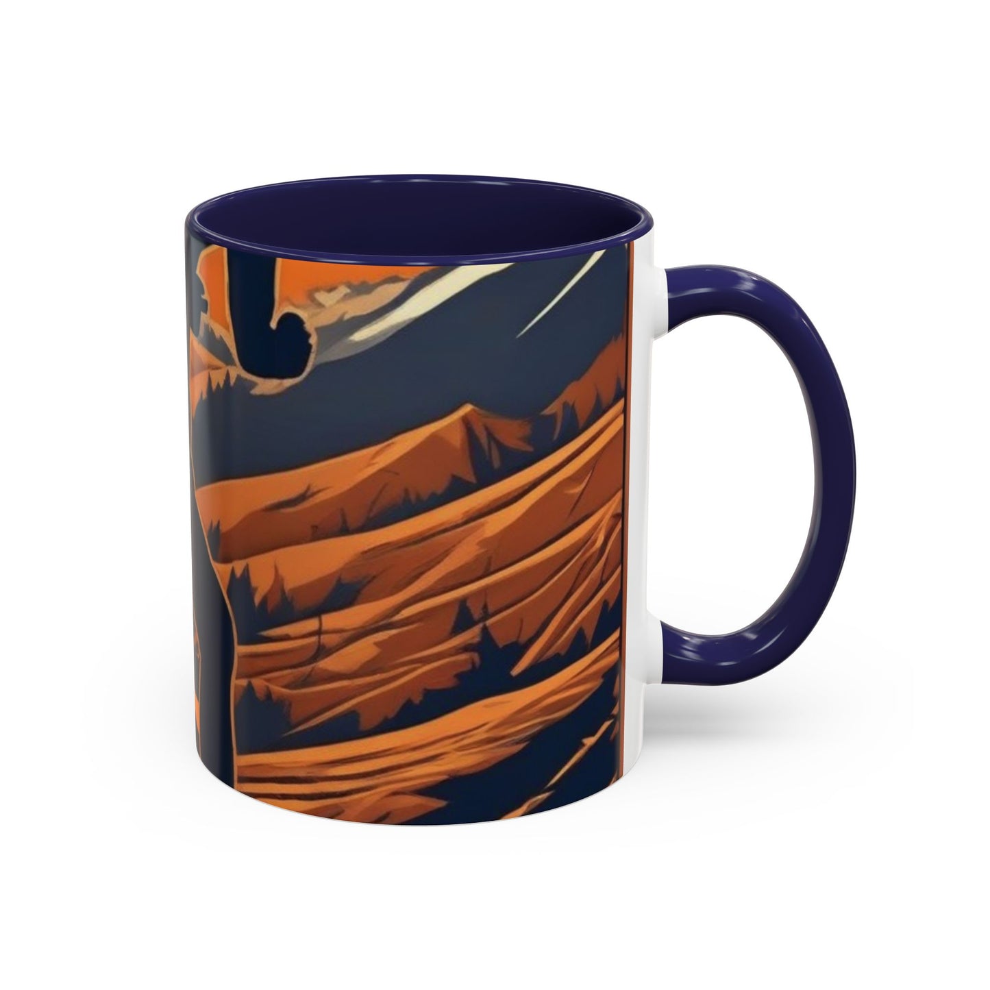 boostlete-iron-intent-scene-trail-3d-retro-0764 — Accent Mug 11/15oz