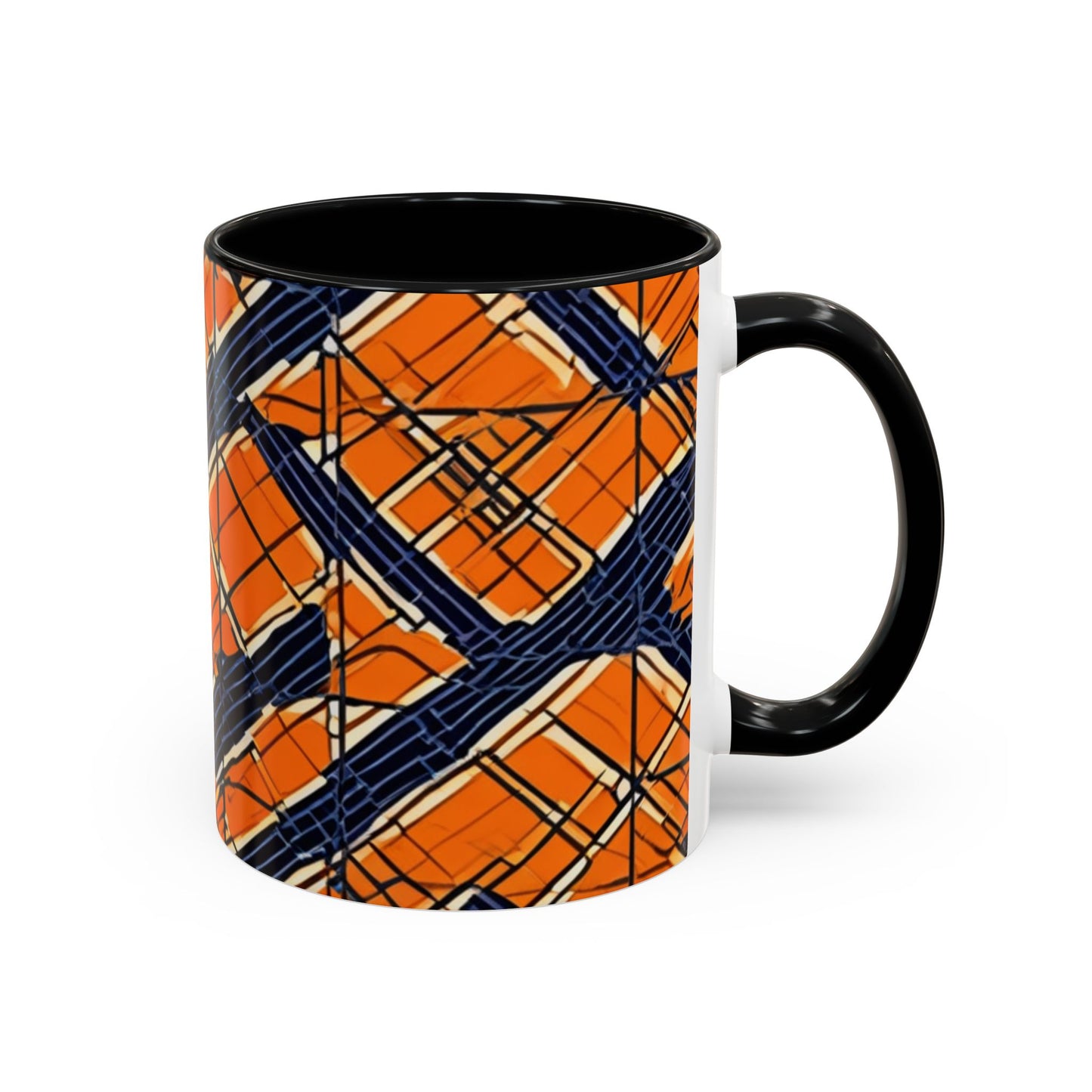 boostlete-boost-mode-pattern-plate-number-monoline-0571 — Accent Mug 11/15oz