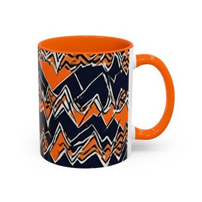 boostlete-headspace-pattern-ekg-industrial-0559 — Accent Mug 11/15oz