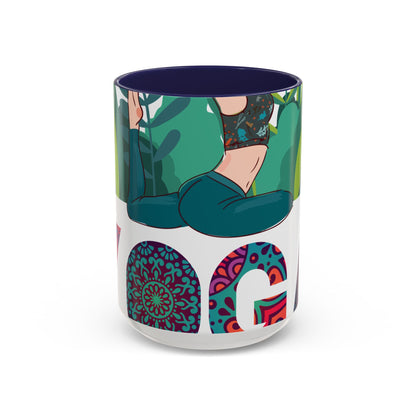 Yoga (41) — Accent Mug 11oz/15oz