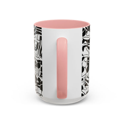 boostlete-rise-grind-pattern-dotted-line-art-0483 — Accent Mug 11/15oz