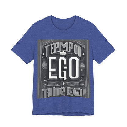 boostlete-mile-by-mile-type-tempo-over-ego-banner-modern-0093 — Unisex Jersey Short Sleeve (B+C 3001)