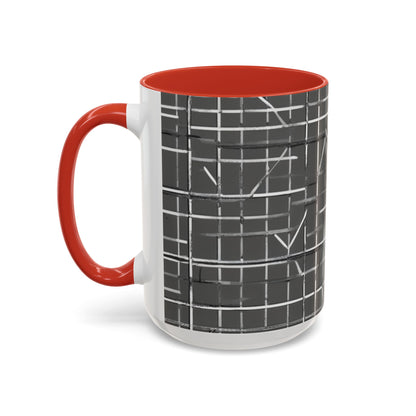 boostlete-rise-grind-pattern-plate-number-monoline-0291 — Accent Mug 11/15oz
