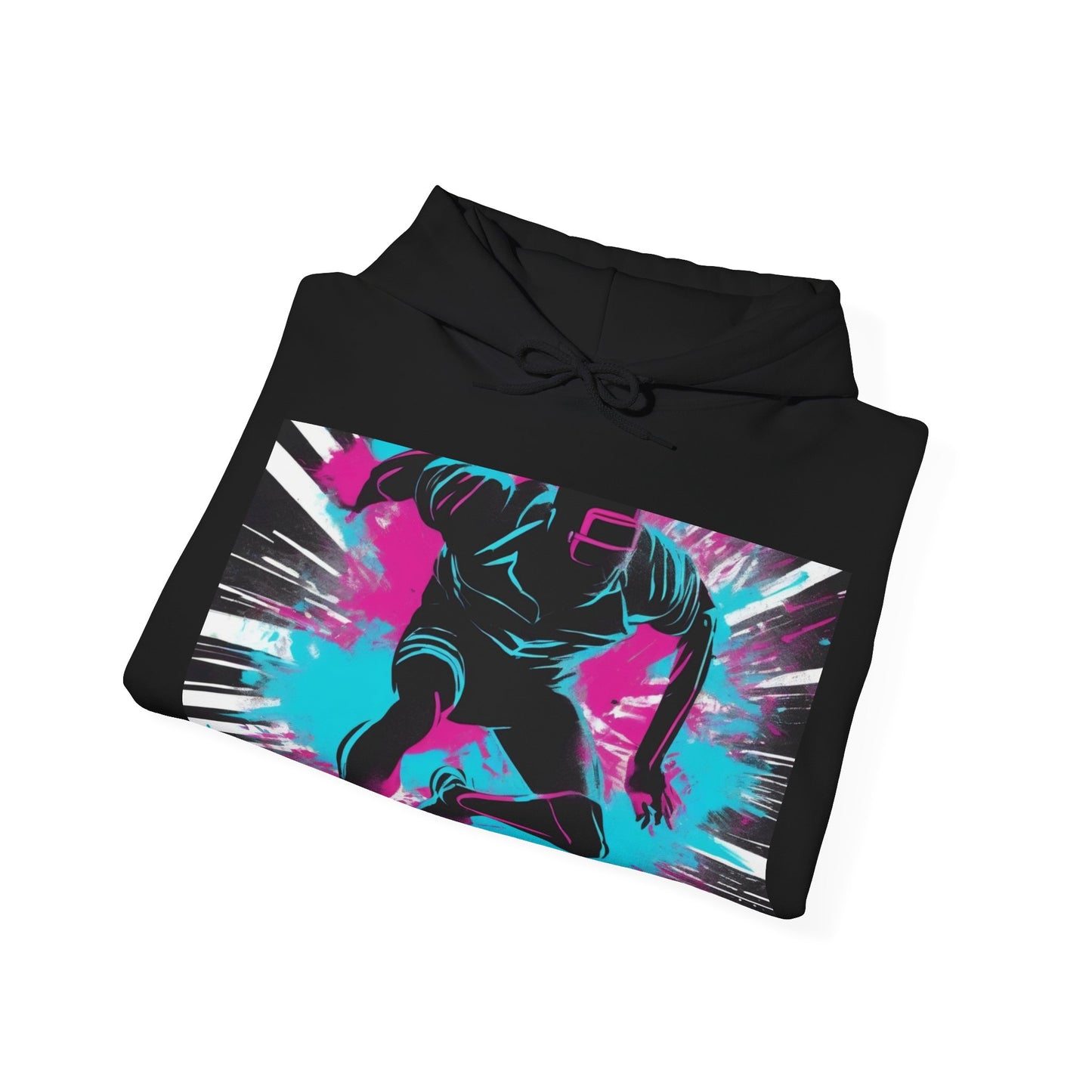 boostlete-recovery-progress-scene-sprinter-chalk-bold-0220 — Unisex Heavy Blend Hooded Sweatshirt (Gildan)