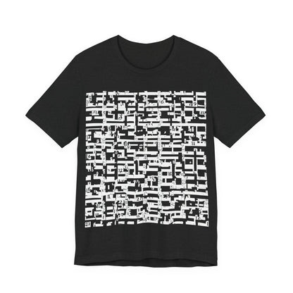 boostlete-iron-intent-pattern-plate-number-badge-0171 — Unisex Jersey Short Sleeve (B+C 3001)