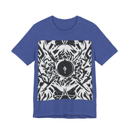 boostlete-am-crew-icon-flame-matte-geometric-0286 — Unisex Jersey Short Sleeve (B+C 3001)