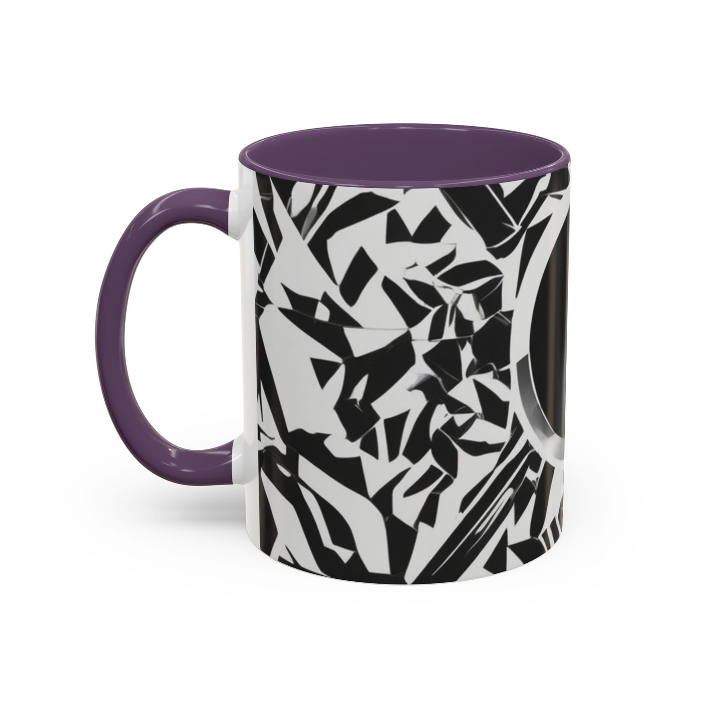 boostlete-am-crew-icon-flame-matte-geometric-0286 — Accent Mug 11oz/15oz