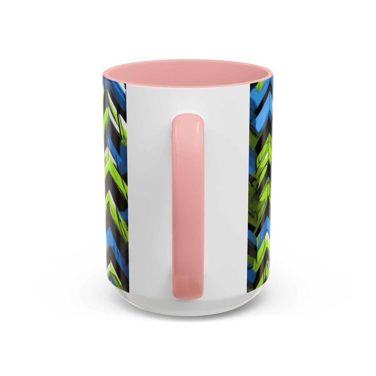 boostlete-rise-grind-pattern-chevron-isometric-0195 — Accent Mug 11oz/15oz