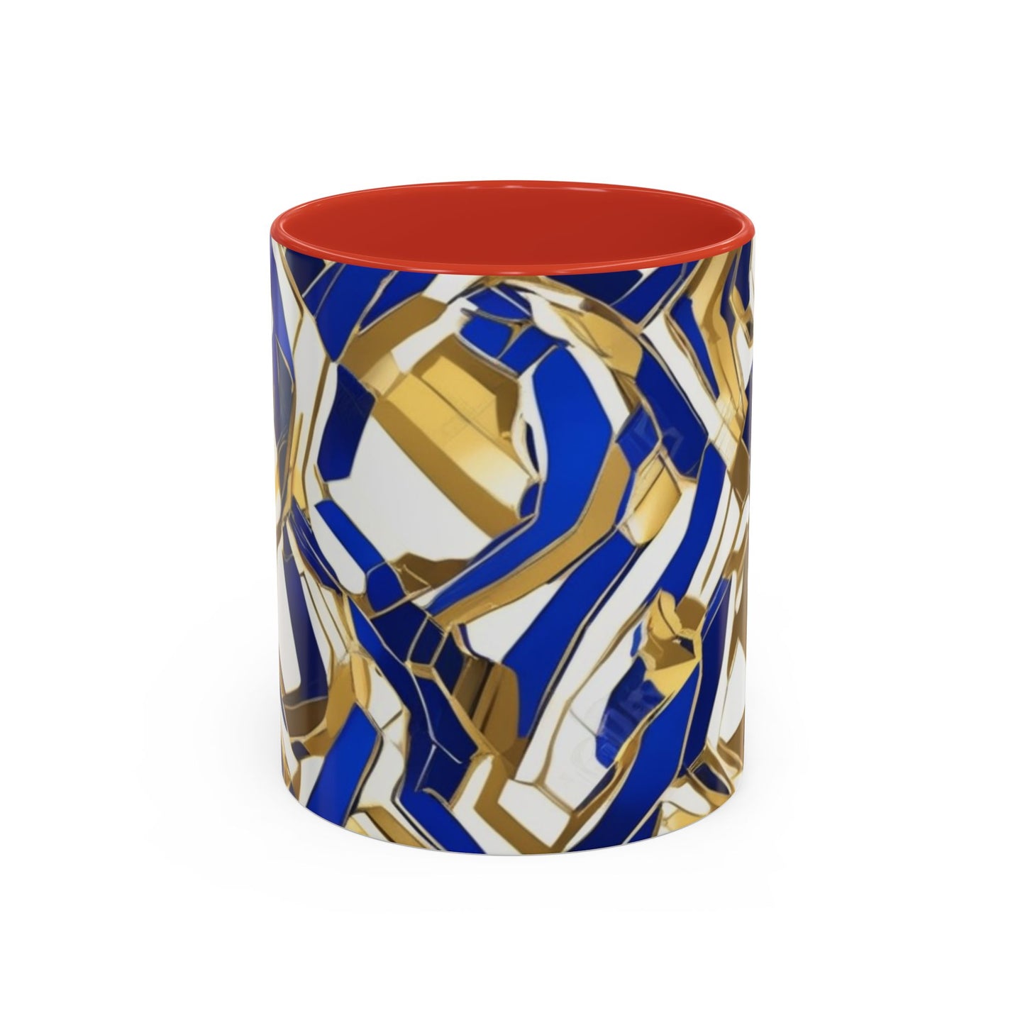 boostlete-boost-mode-pattern-hex-athletic-0611 — Accent Mug 11/15oz