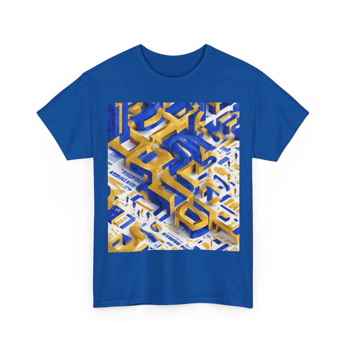 boostlete-iron-intent-type-one-more-rep-arc-isometric-0069 — Unisex Heavy Cotton Tee (Gildan 5000)