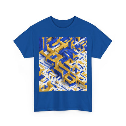 boostlete-iron-intent-type-one-more-rep-arc-isometric-0069 — Unisex Heavy Cotton Tee (Gildan 5000)