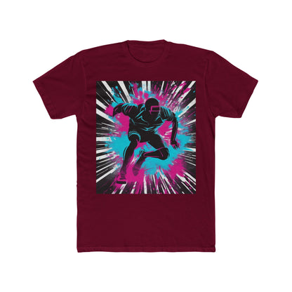 boostlete-recovery-progress-scene-sprinter-chalk-bold-0220 — Unisex Cotton Crew Tee (NL 3600)