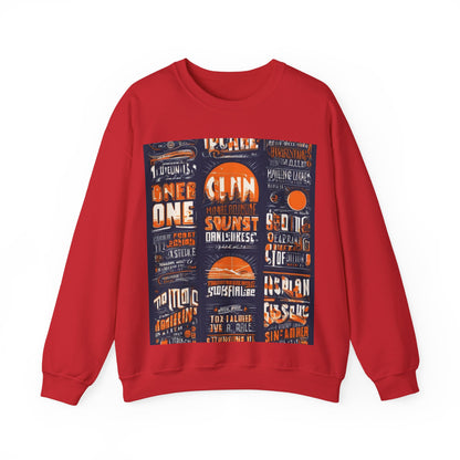 boostlete-pr-season-type-one-more-split-monoline-0033 — Unisex Heavy Blend Crewneck Sweatshirt (Gildan)