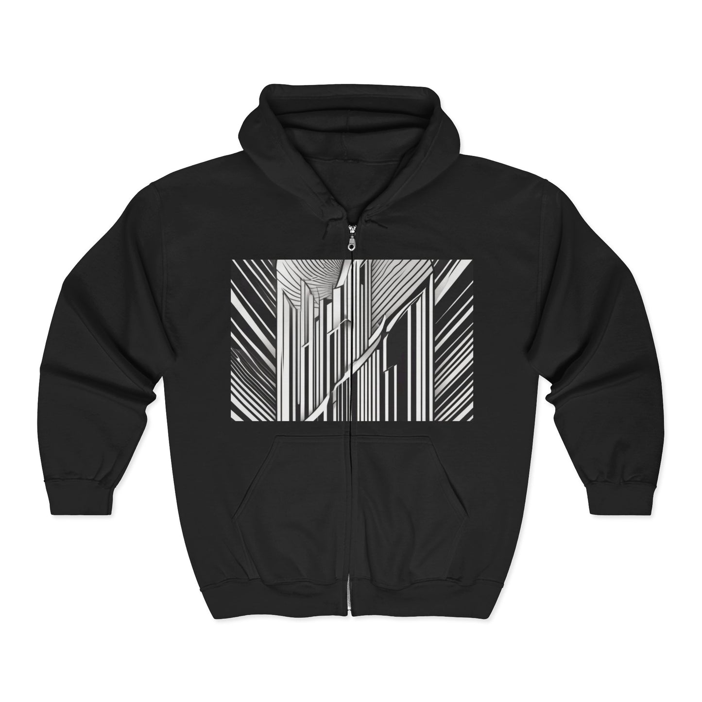 boostlete-boost-mode-icon-sunrise-soft-athletic-0046 — Unisex Heavy Blend Full-Zip Hooded Sweatshirt