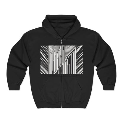 boostlete-boost-mode-icon-sunrise-soft-athletic-0046 — Unisex Heavy Blend Full-Zip Hooded Sweatshirt