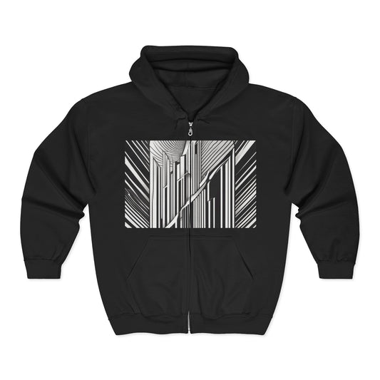 boostlete-boost-mode-icon-sunrise-soft-athletic-0046 — Unisex Heavy Blend Full-Zip Hooded Sweatshirt