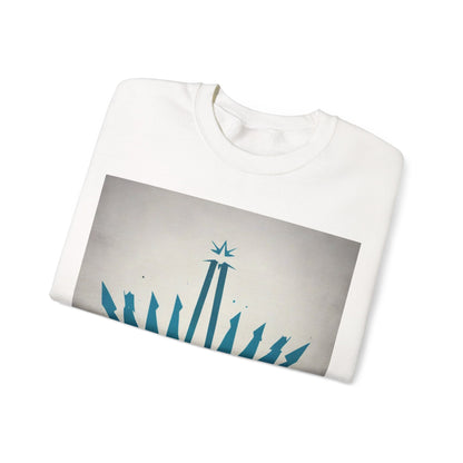 boostlete-am-crew-icon-crown-matte-industrial-0058 — Unisex Heavy Blend Crewneck Sweatshirt (Gildan)