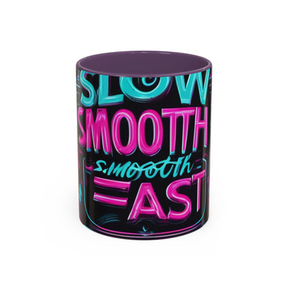 boostlete-recovery-progress-type-slow-is-smooth-smooth-is-fast-banner-engraved-0181 — Accent Mug 11oz/15oz