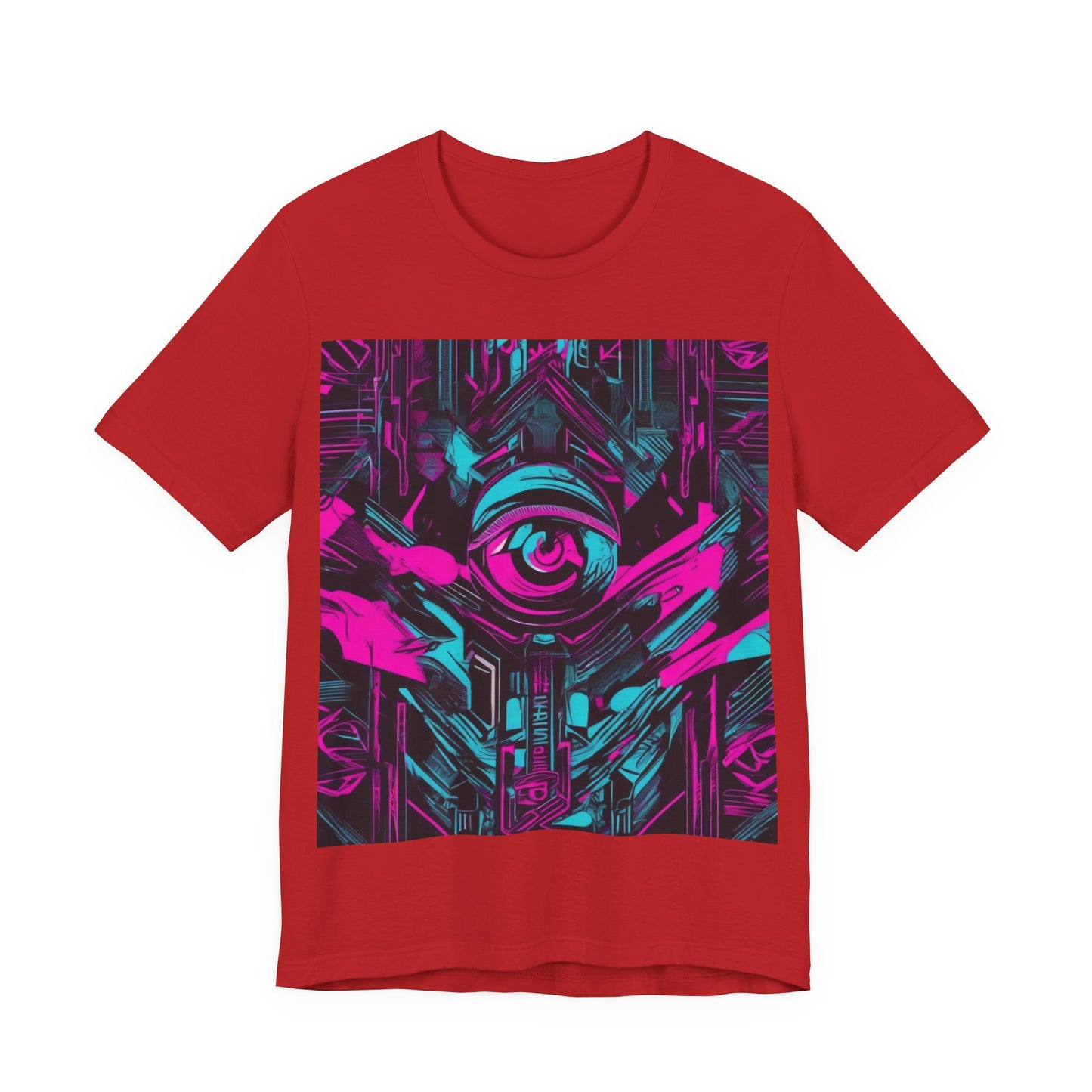 boostlete-iron-intent-type-eyes-up-forward-big-line-art-0065 — Unisex Jersey Short Sleeve (B+C 3001)