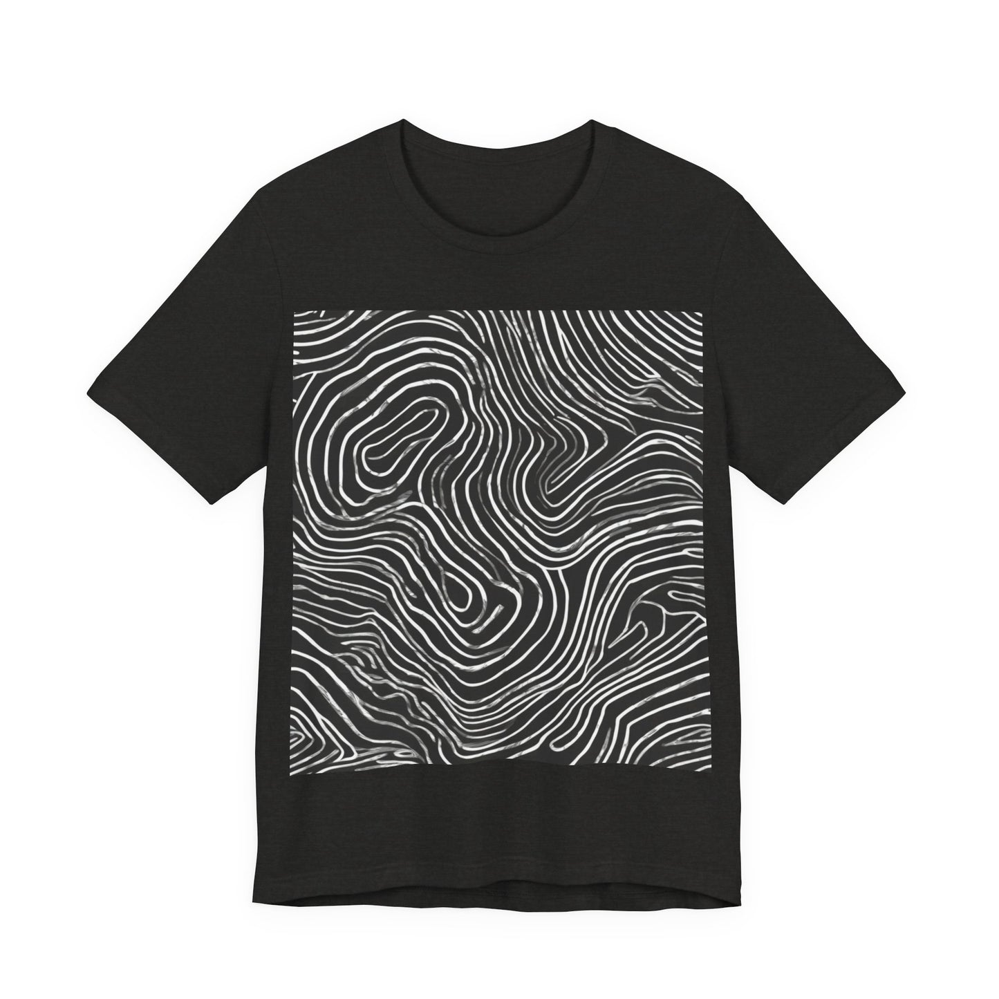 boostlete-field-day-pattern-topographic-badge-0307 — Unisex Jersey Short Sleeve (B+C 3001)